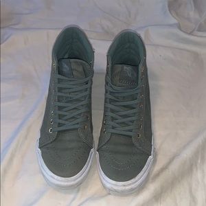Military green Vans